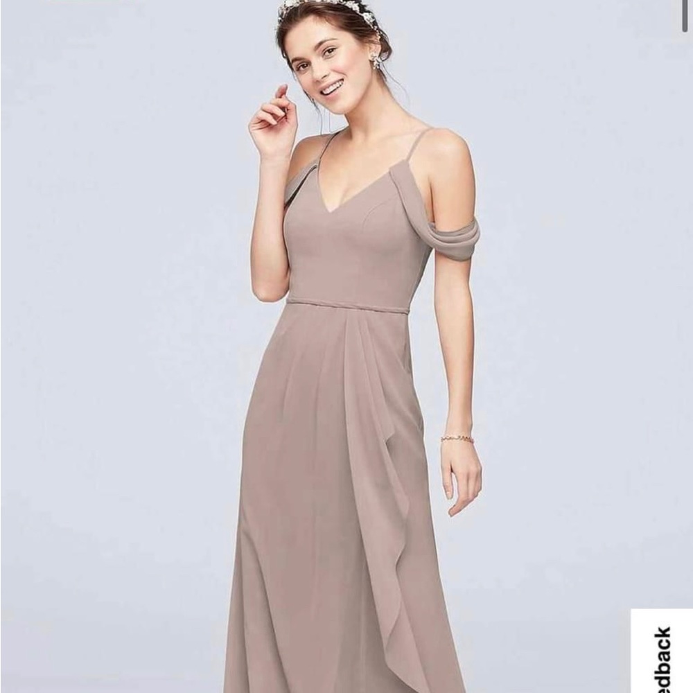 Biscotti David’s Bridal Long Chiffon Dress